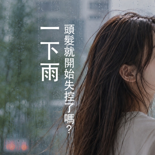 一下雨，頭髮就開始失控了嗎？